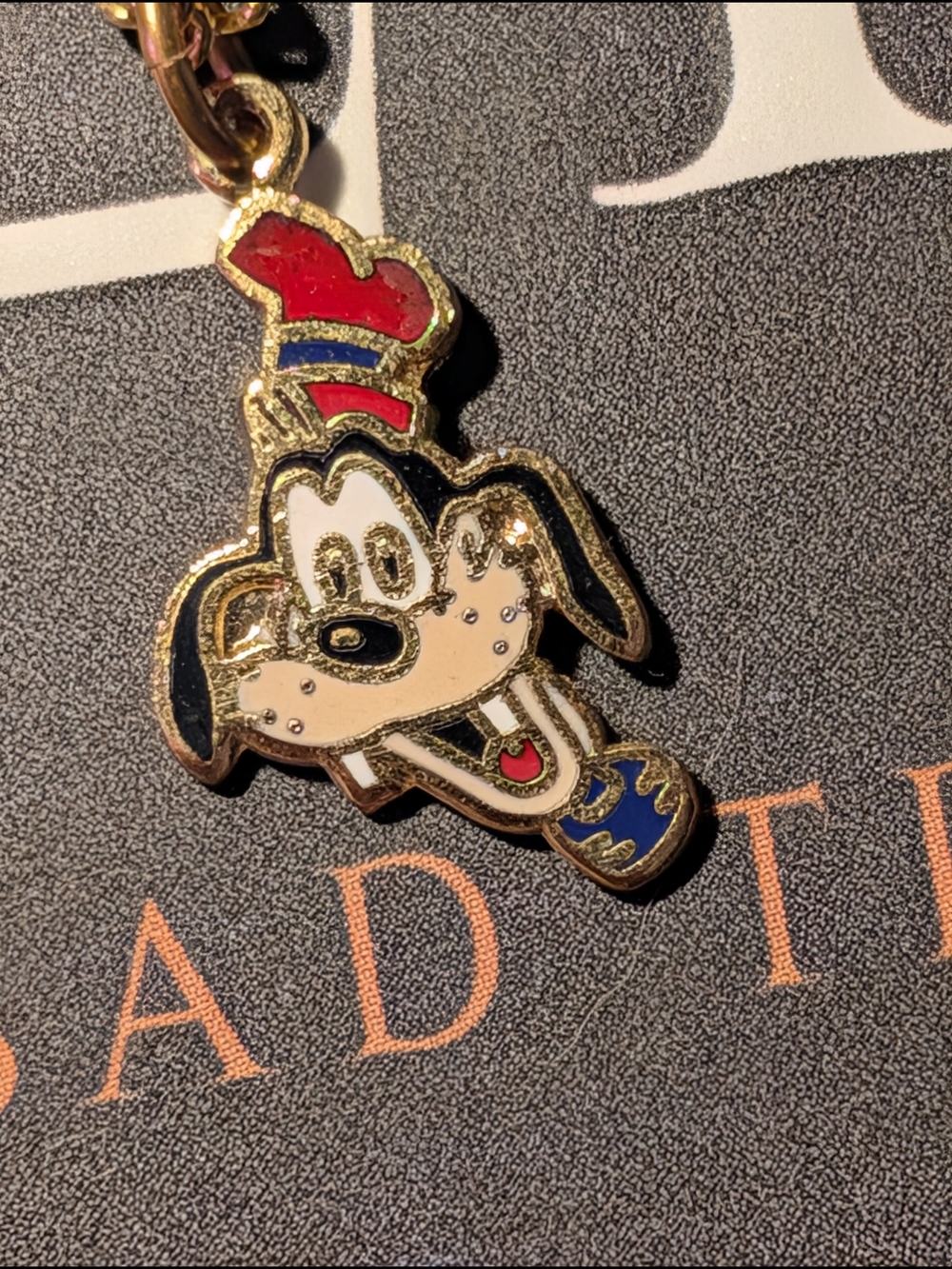 Vintage Disney GOOFY Necklace